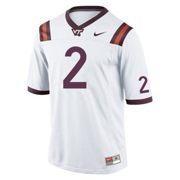 Men #2 Hendon Hooker Virginia Tech Hokies College Football Jerseys Sale-Maroon